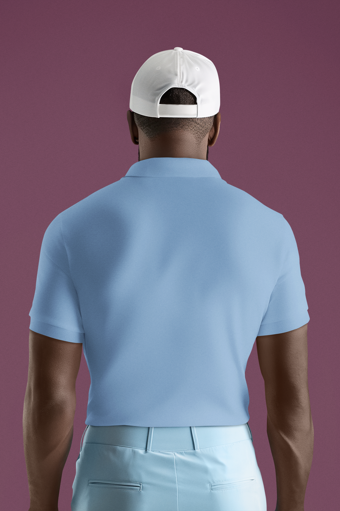 Ocean Blue Executive Unisex Polo