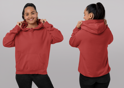 Red  Snowsoft Unisex Pullover Hoodie