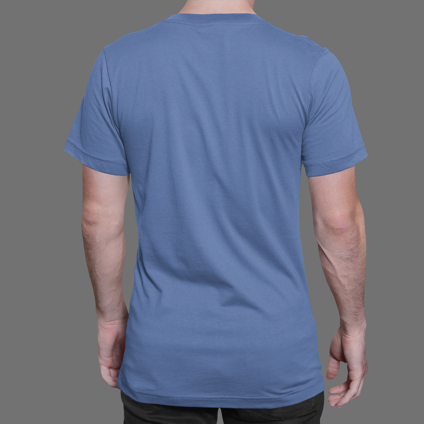 Royal Blue Platinum 180 GSM Unisex Round Neck