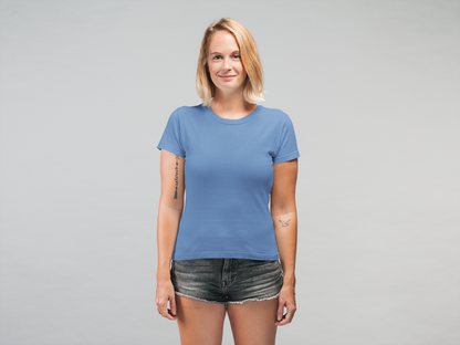 Royal Blue Platinum 180 GSM Unisex Round Neck