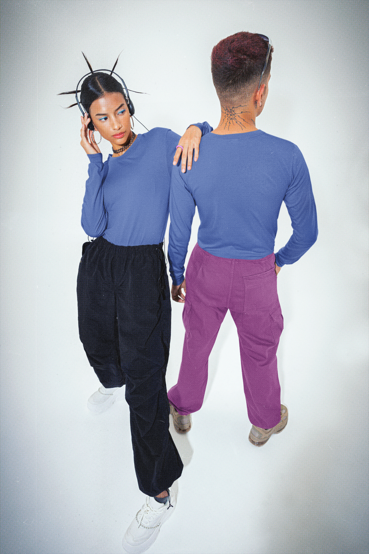Royal Blue Men Platinum 180 Full Sleeve Round Neck
