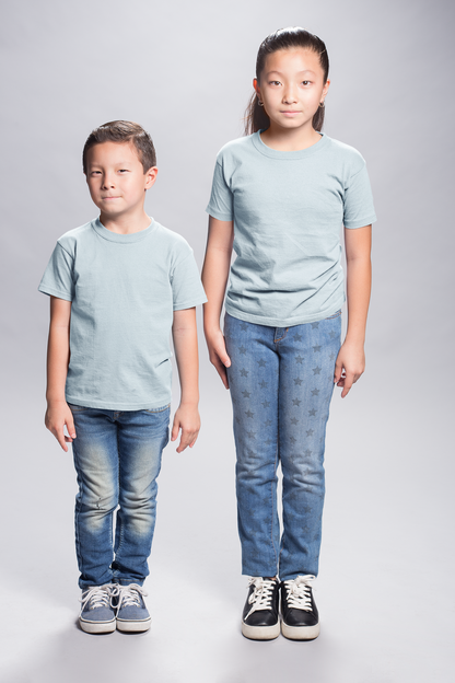 Sky Blue Kids Premium 160 Round Neck