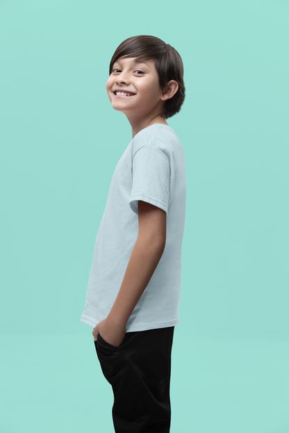 Sky Blue Kids Premium 160 Round Neck