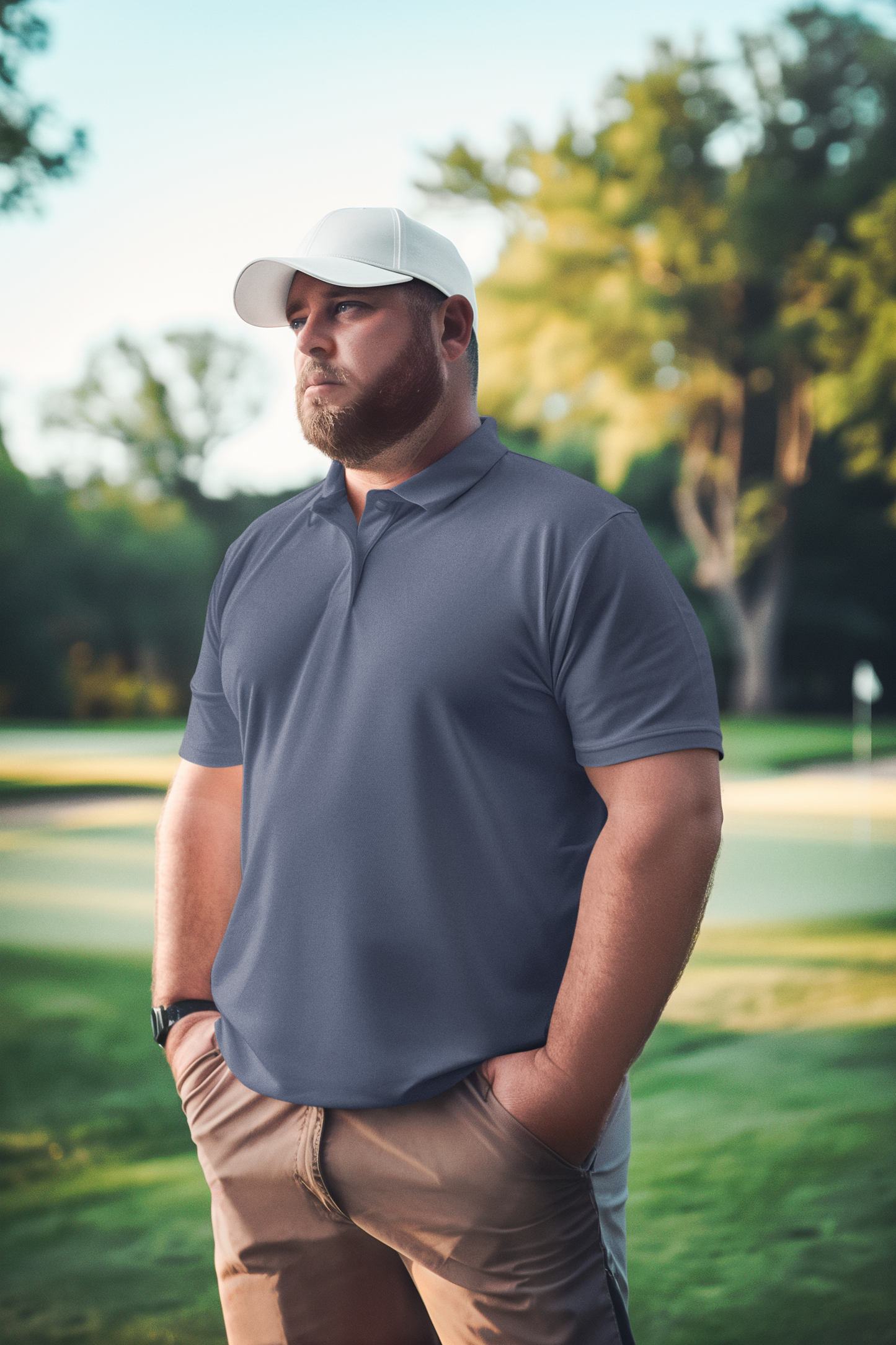 Marlin Blue Plus Polo Unisex Polo