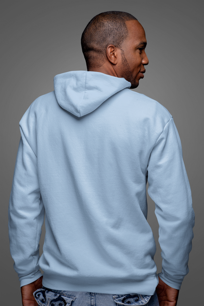 Baby Blue Snowsoft Unisex Zipper Hoodie