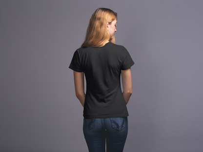 Black Premium 160 Women Round Neck