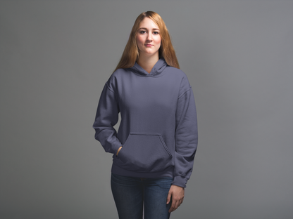 Navy Blue Snowsoft Unisex Pullover Hoodie