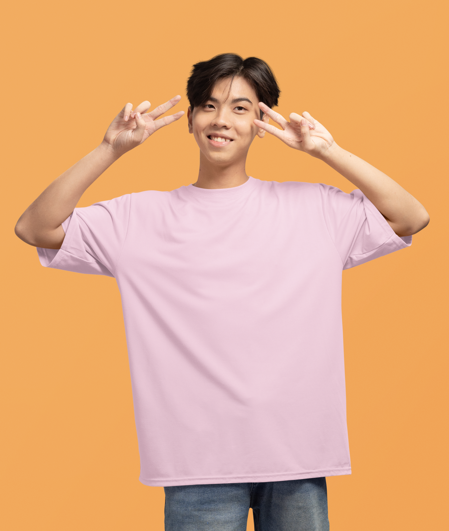 Soft Pink Men Premium 180 Oversized