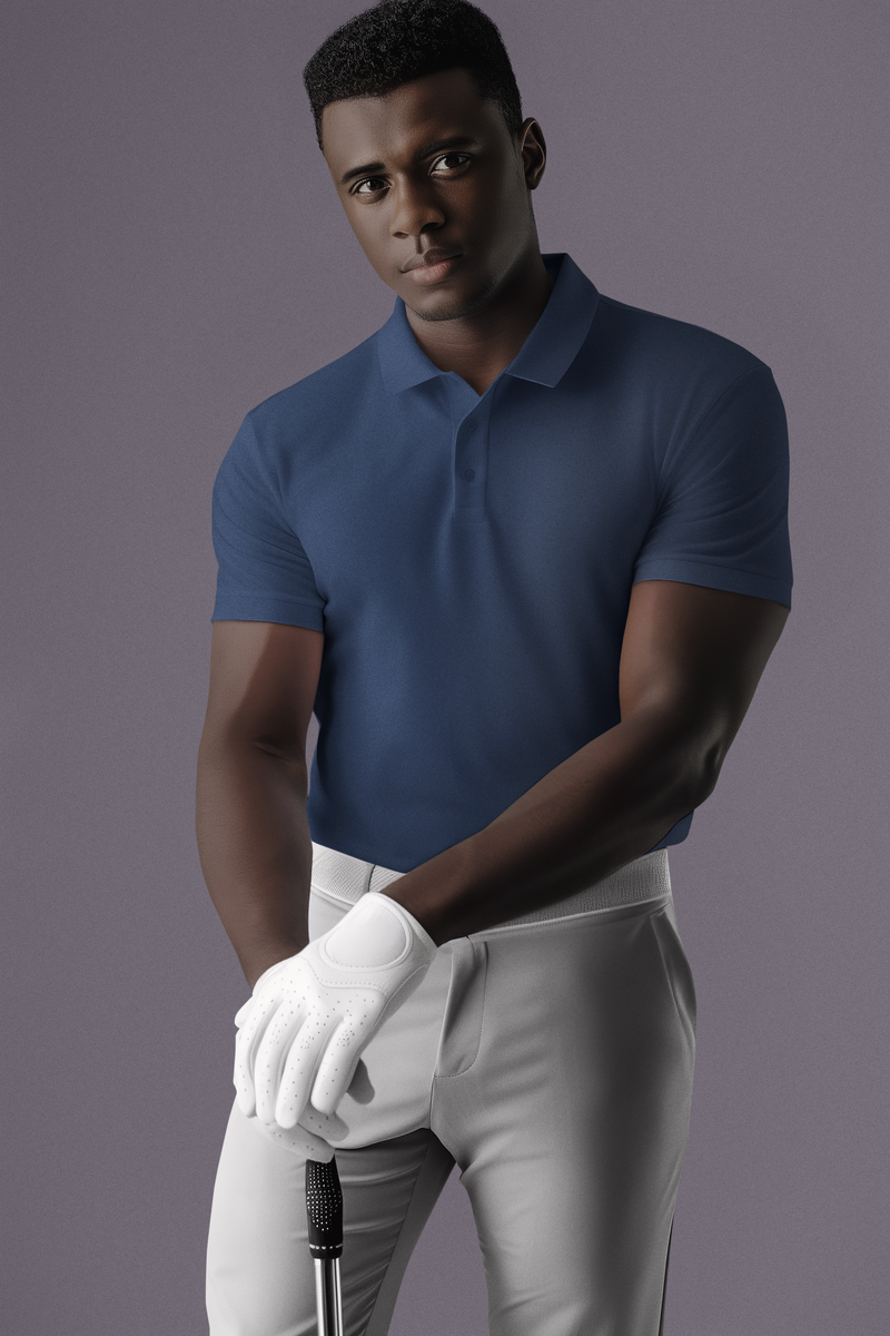 Dark Navy Blue Executive Unisex Polo