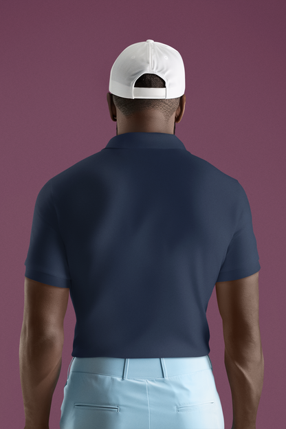 Dark Navy Blue Executive Unisex Polo