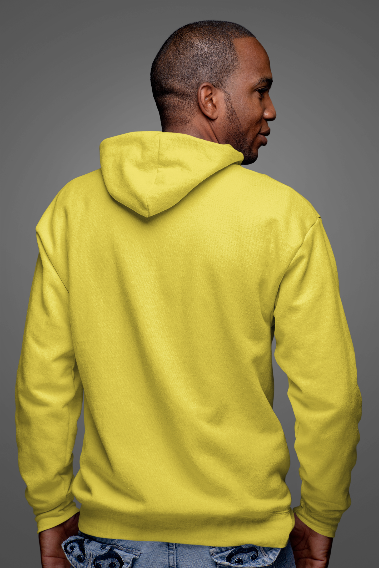 Yellow Snowsoft Unisex Zipper Hoodie
