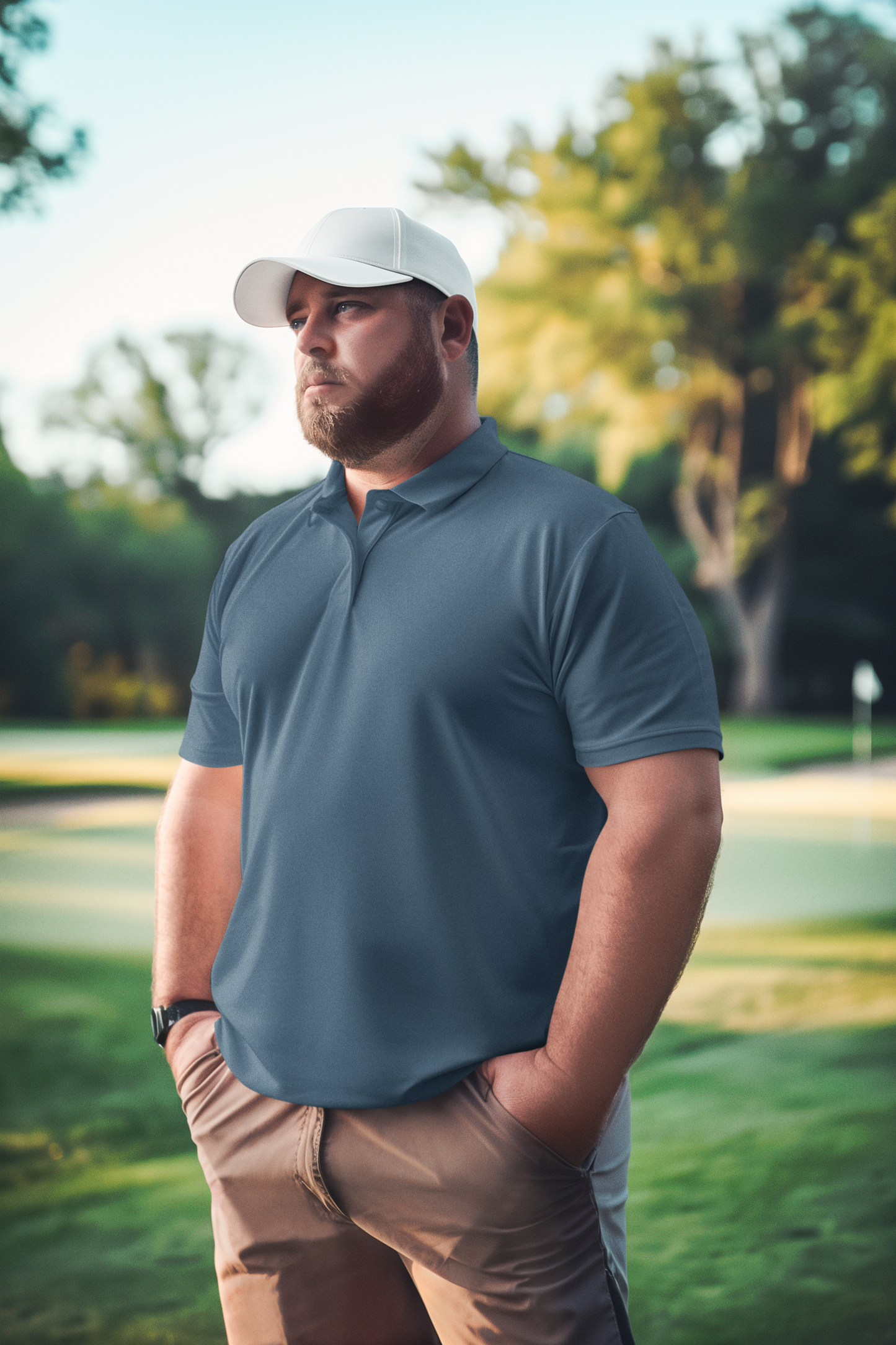 Petrol Blue Plus Polo Unisex Polo