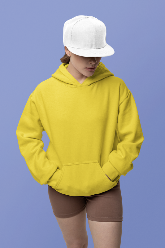 Yellow Snowsoft Unisex Pullover Hoodie