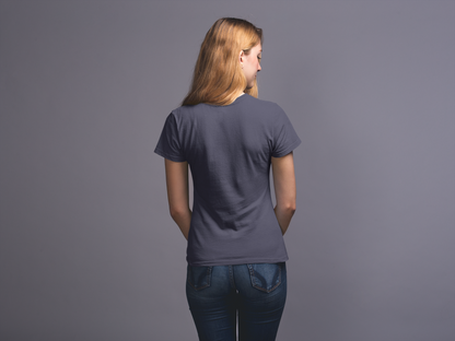 Navy Blue Premium 160 Women Round Neck