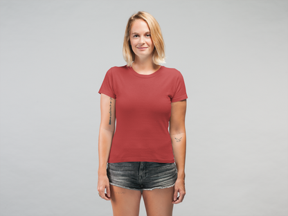 Red Platinum 180 GSM Unisex Round Neck