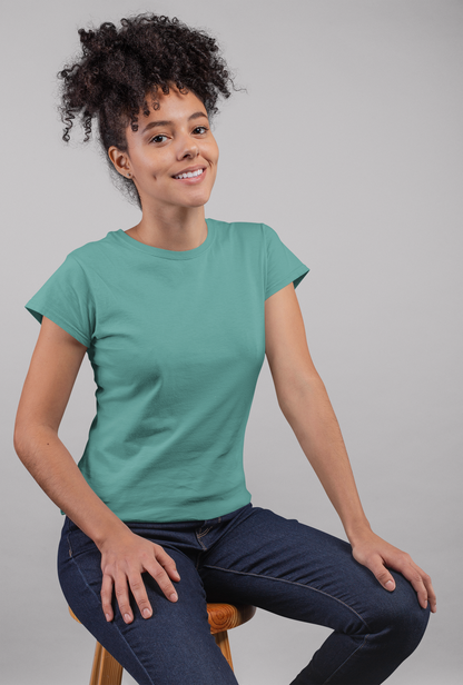 Teal Premium 160 GSM Unisex Round Neck