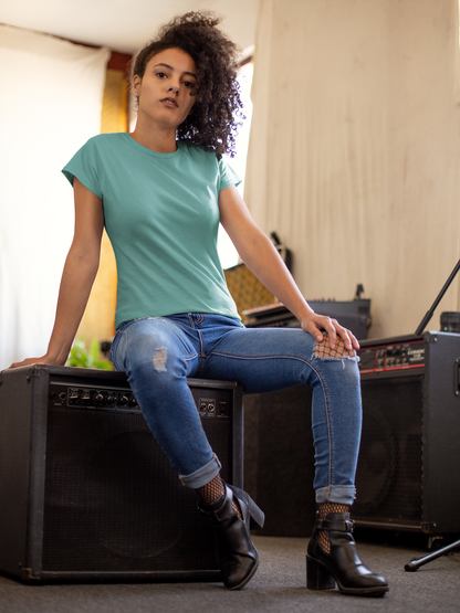 Teal Premium 160 GSM Unisex Round Neck