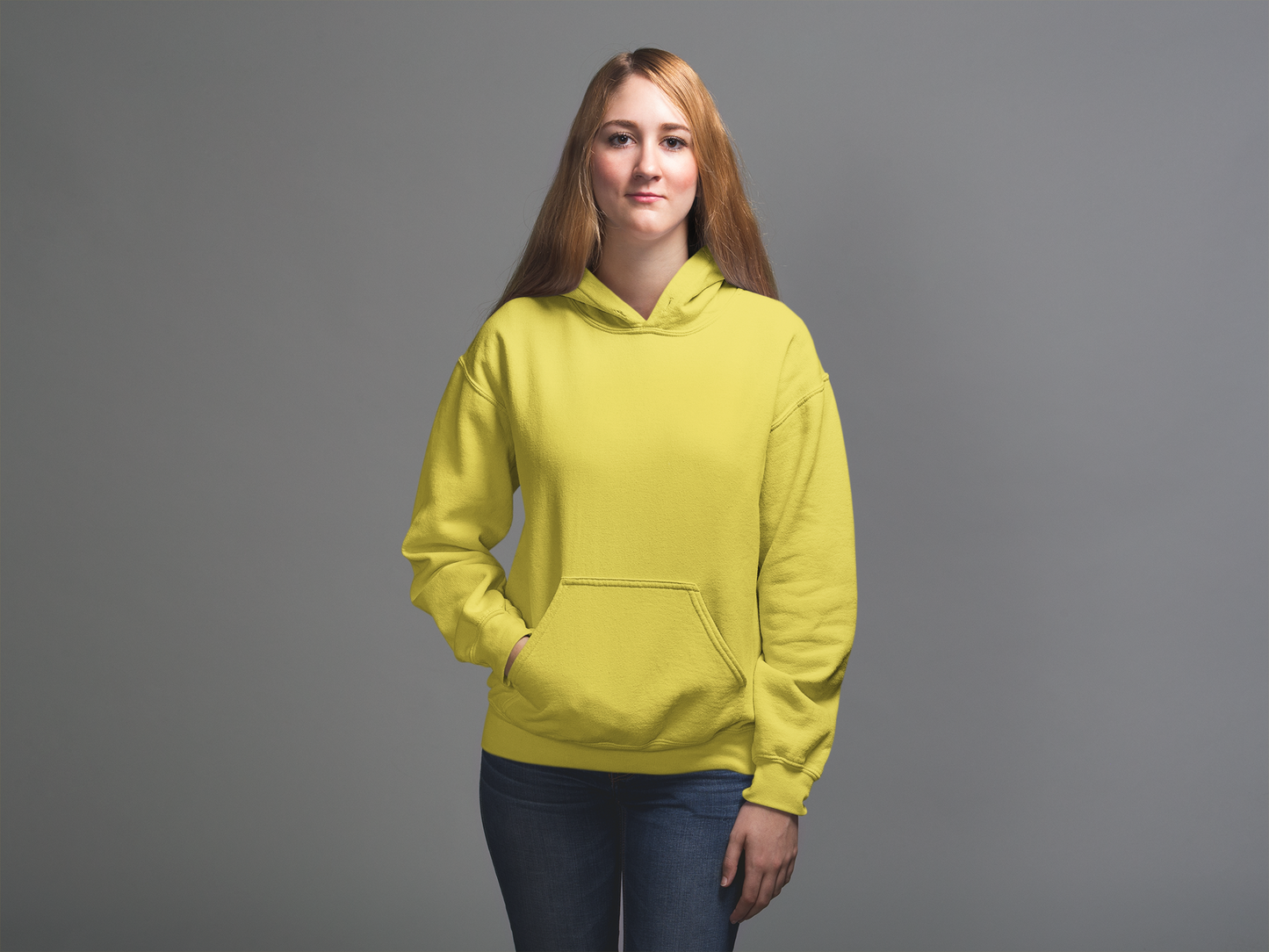 Yellow Snowsoft Unisex Pullover Hoodie