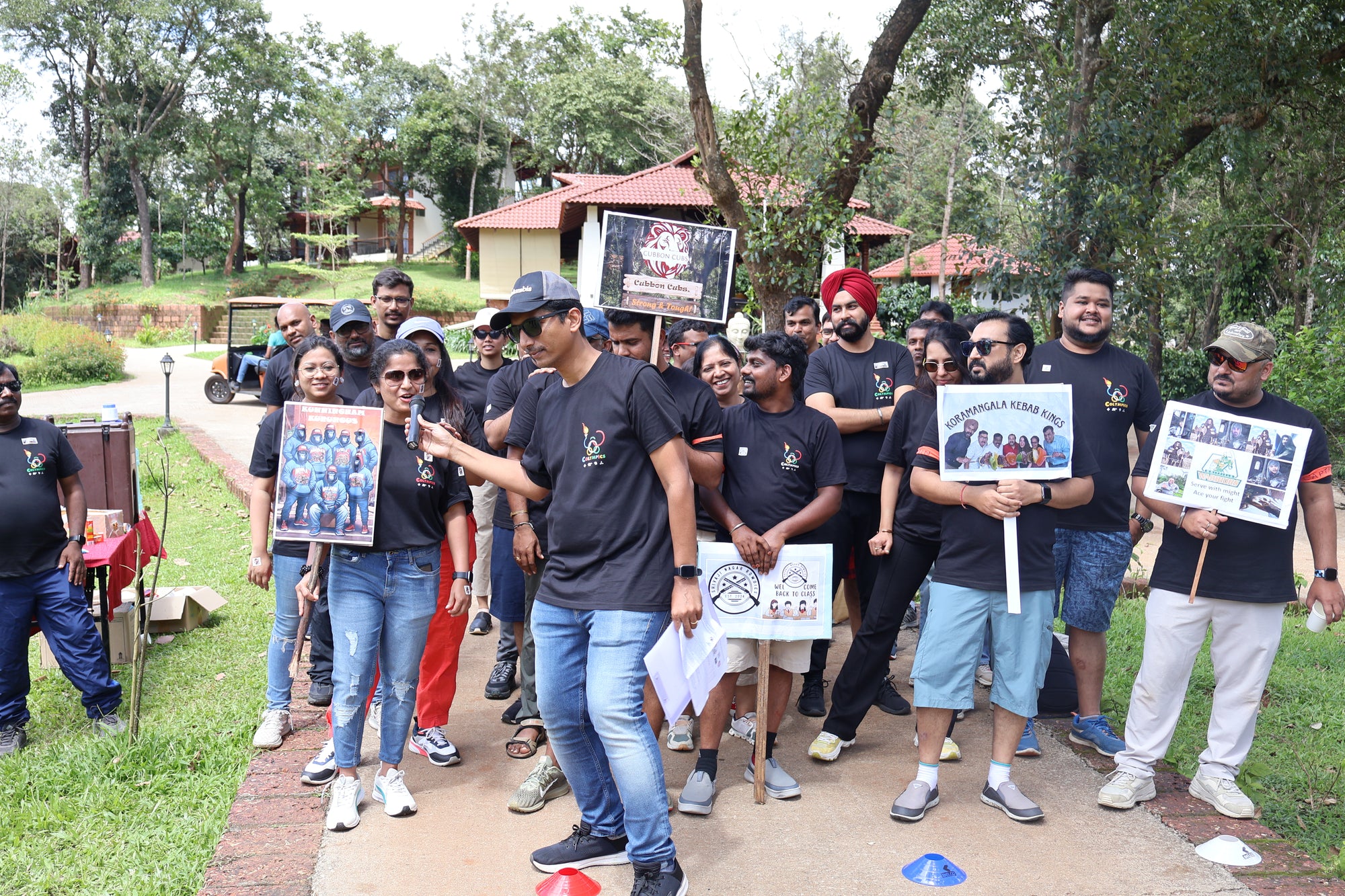 Customer wearing Dyemension T-shirt