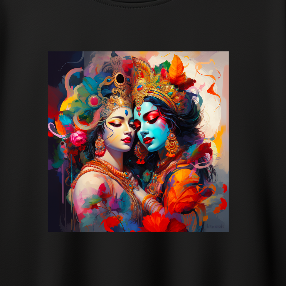 Dyemension: Modern Mythology Collection - Krishna #1 Printed T-Shirt