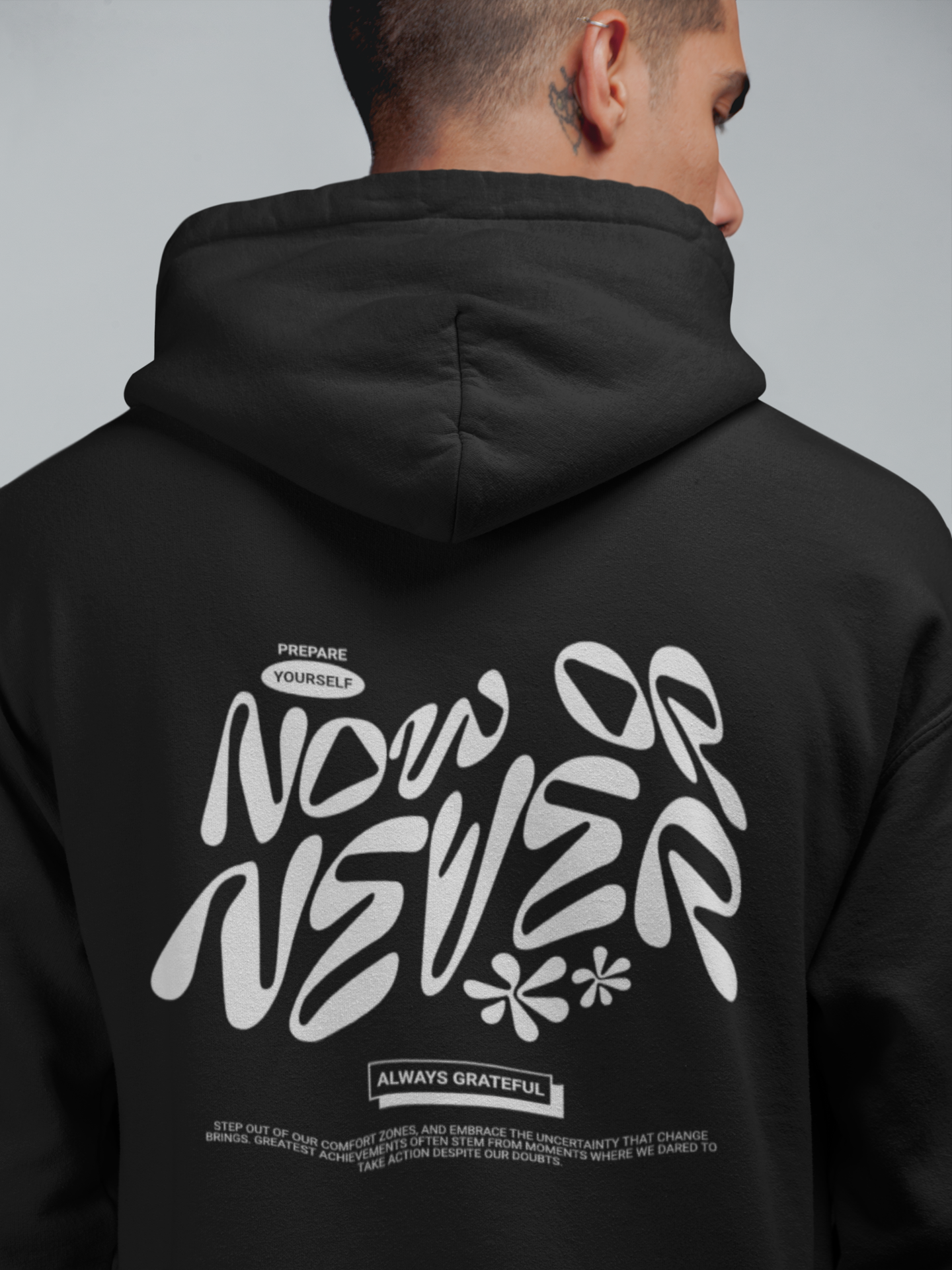 Dyemension Hoodie: Now or Never