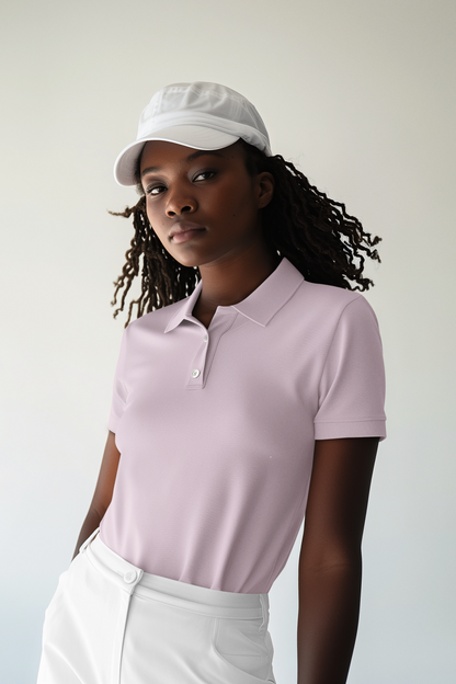 Soft Pink Executive Unisex Polo