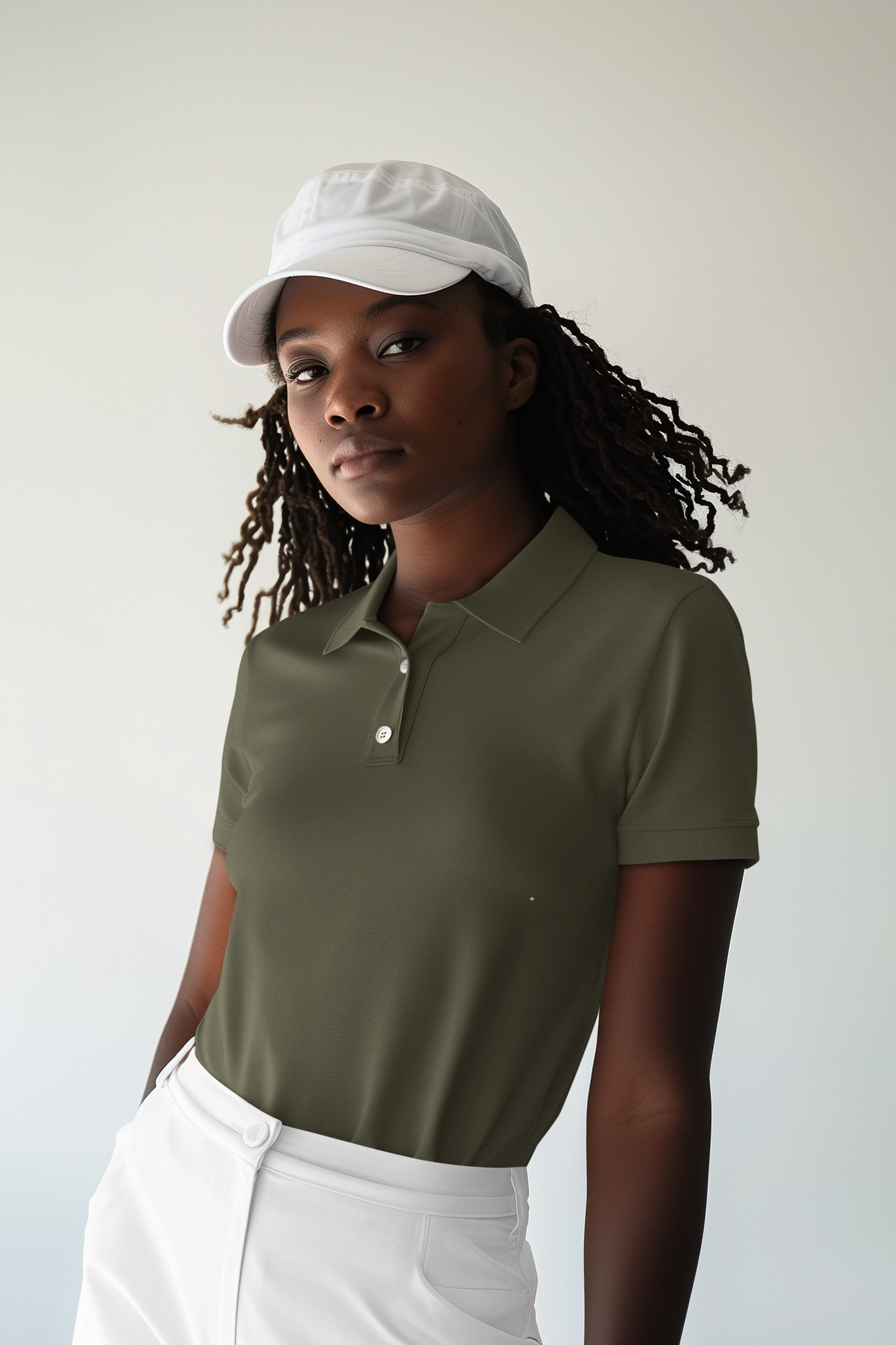 Olive Green Executive Unisex Polo
