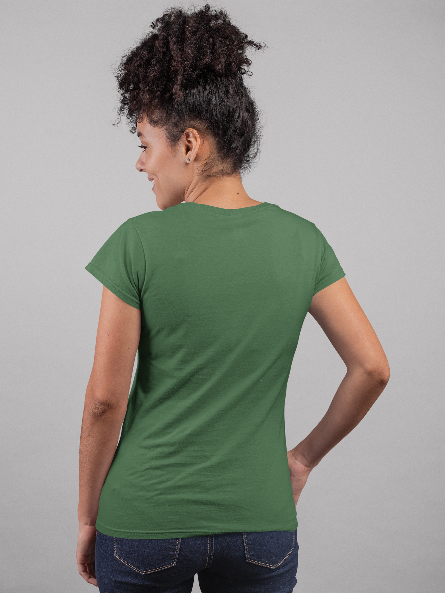 Bottle Green Platinum 180 GSM Unisex Round Neck
