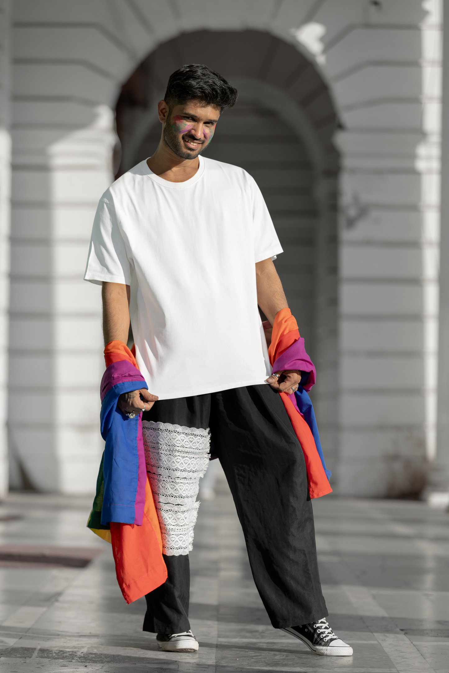 White Men 240 GSM Oversized