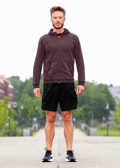 Maroon Snowsoft Unisex Zipper Hoodie