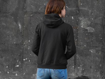 Black Snowsoft Unisex Zipper Hoodie