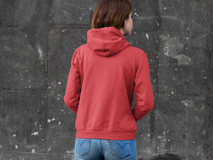 Red Snowsoft Unisex Zipper Hoodie