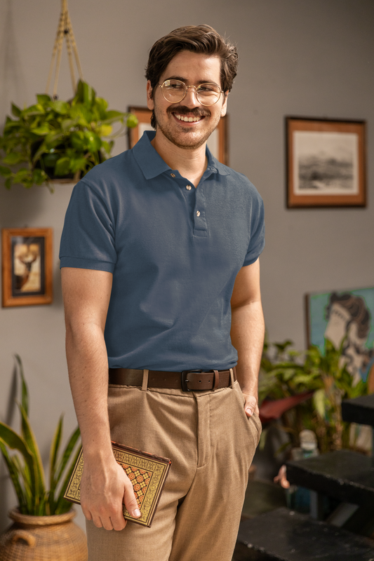 Petrol Blue Plus Polo Unisex Polo