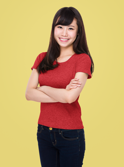 Red Platinum 180 GSM Unisex Round Neck