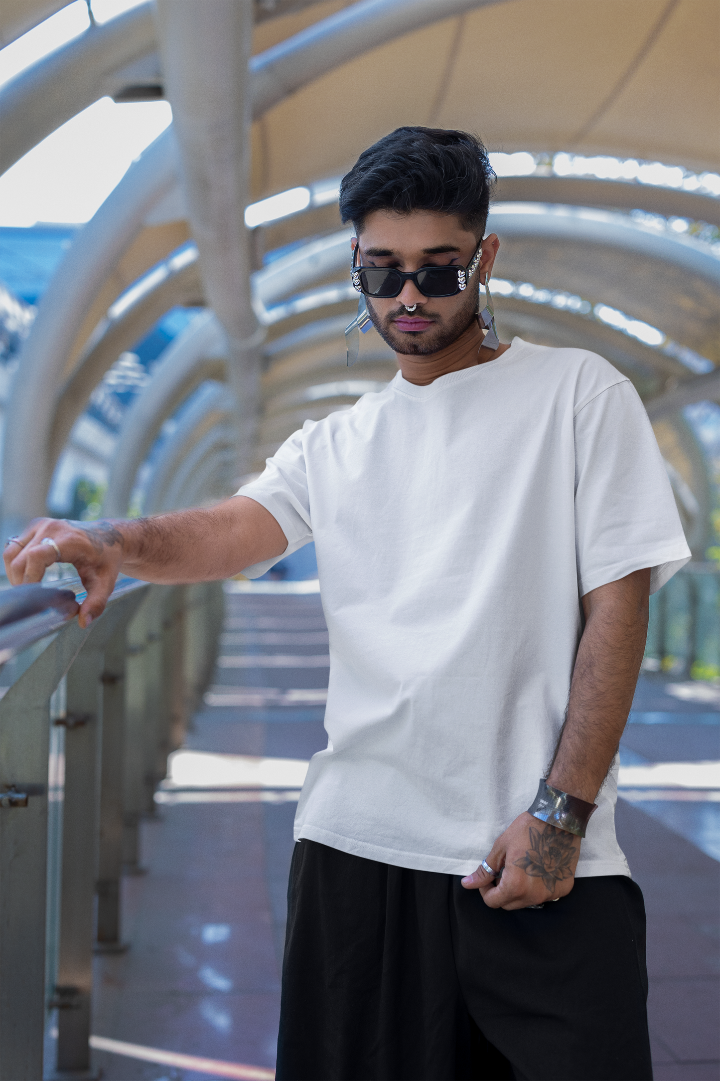 White Men 240 GSM Oversized