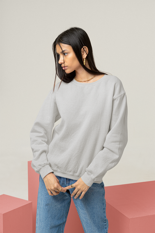 Grey HTR Snowsoft Unisex Sweatshirt