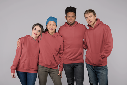 Red  Snowsoft Unisex Pullover Hoodie