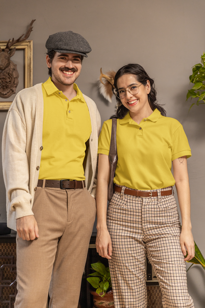 Yellow Plus Polo Unisex Polo
