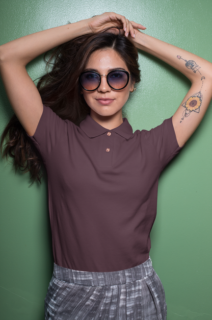 Maroon Executive Unisex Polo