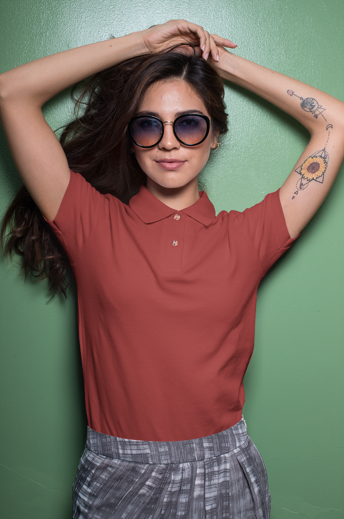 Red Executive Unisex Polo