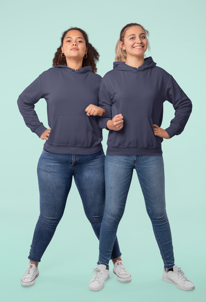 Navy Blue Snowsoft Unisex Pullover Hoodie