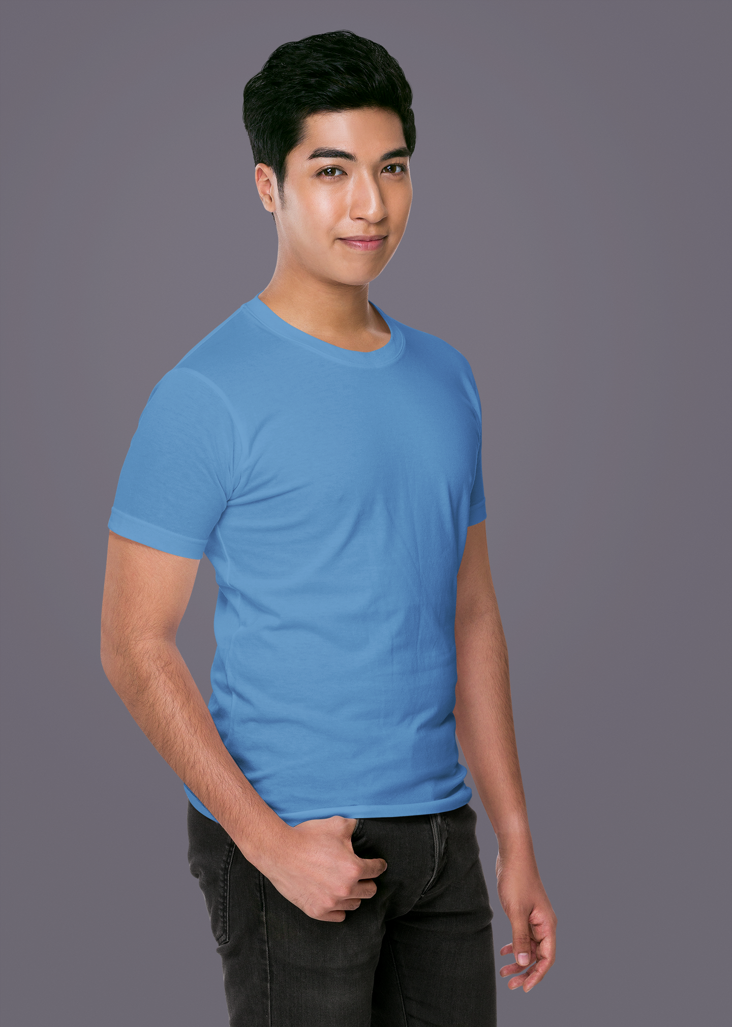 Royal Blue Premium 160 GSM Unisex Round Neck