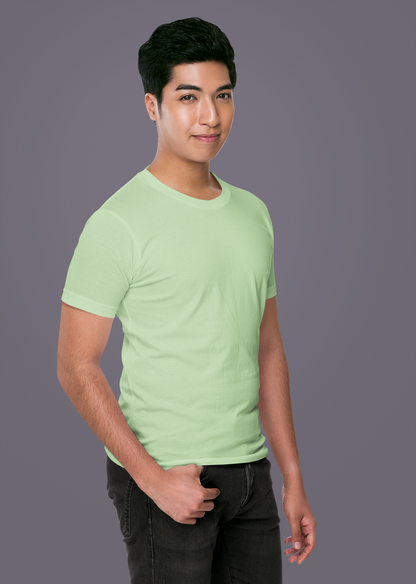 Kiwi Green Premium 160 GSM Unisex Round Neck