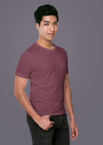 Maroon Premium 160 GSM Unisex Round Neck