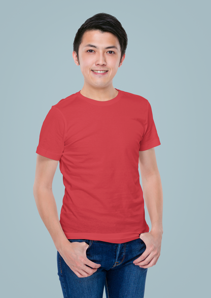 Red Premium 160 GSM Unisex Round Neck