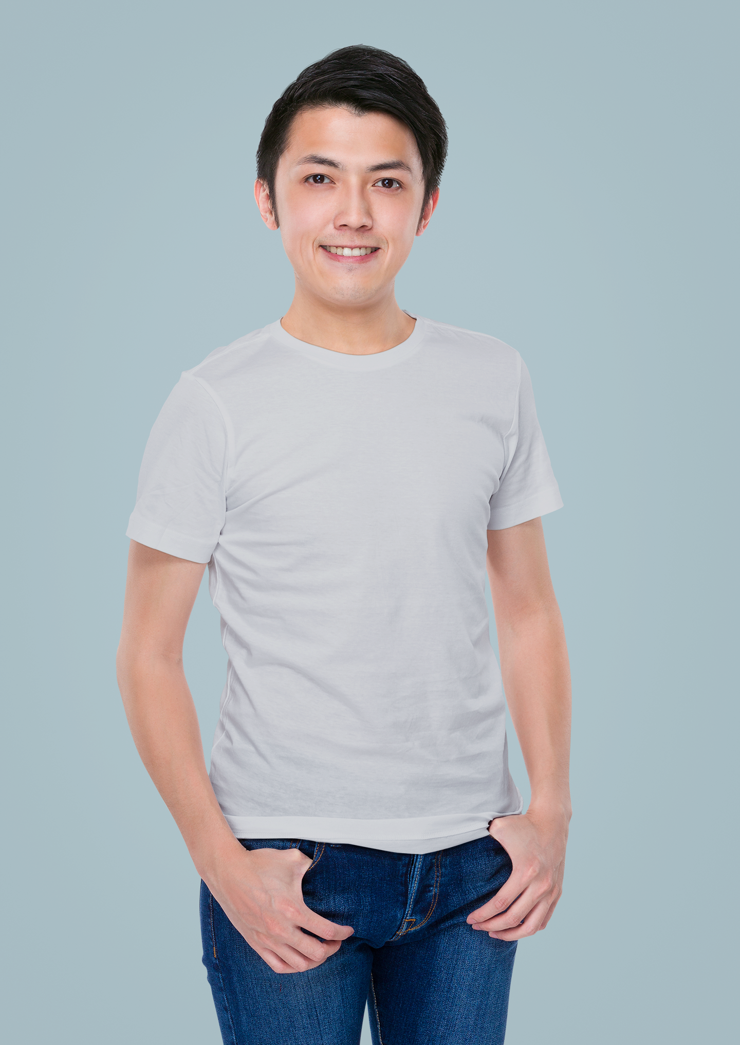 Grey HTR Premium 160 GSM Unisex Round Neck