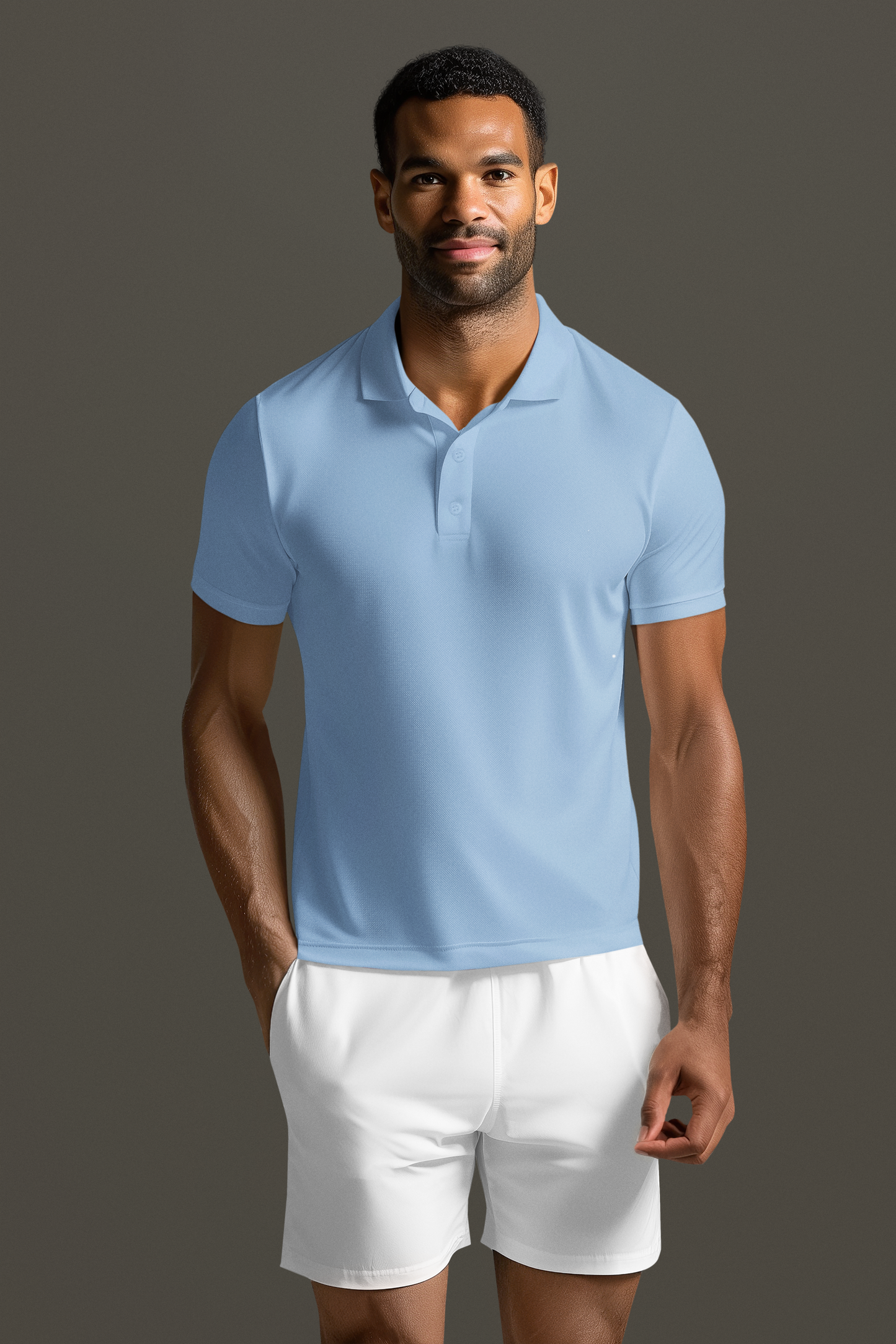 Ocean Blue Executive Unisex Polo