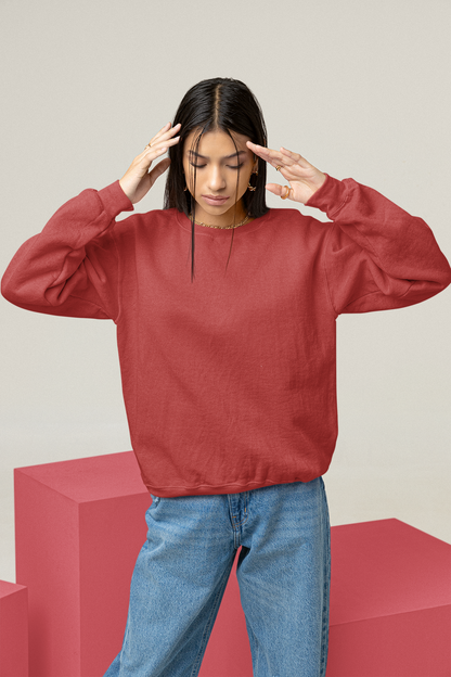 Red Snowsoft Unisex Sweatshirt
