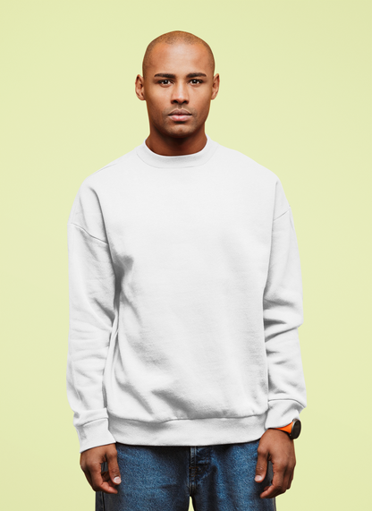 White Snowsoft Unisex Sweatshirt