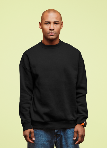 Black Snowsoft Unisex Sweatshirt